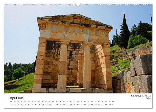 Produktbild: Der Norden Griechenlands (Wandkalender 2026 DIN A2 quer), CALVENDO Monatskalender