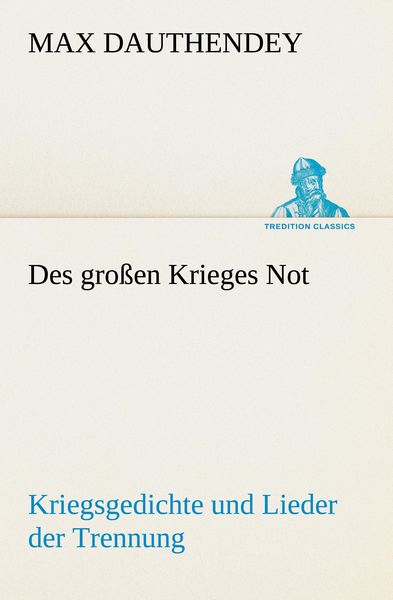 Produktbild: Des gro&szlig;en Krieges Not