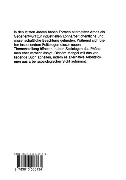 Produktbild: Aufwertung der Arbeit?