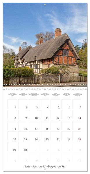Produktbild: Stratford upon Avon - Shakespeare's Hometown (Wall Calendar 2026 12 &times; 12 Inch) CALVENDO 12 Month Wall Calendar