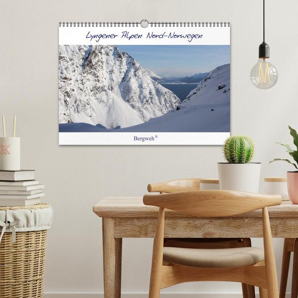 Produktbild: Lyngener Alpen Nord-Norwegen (Wandkalender 2026 DIN A3 quer), CALVENDO Monatskalender