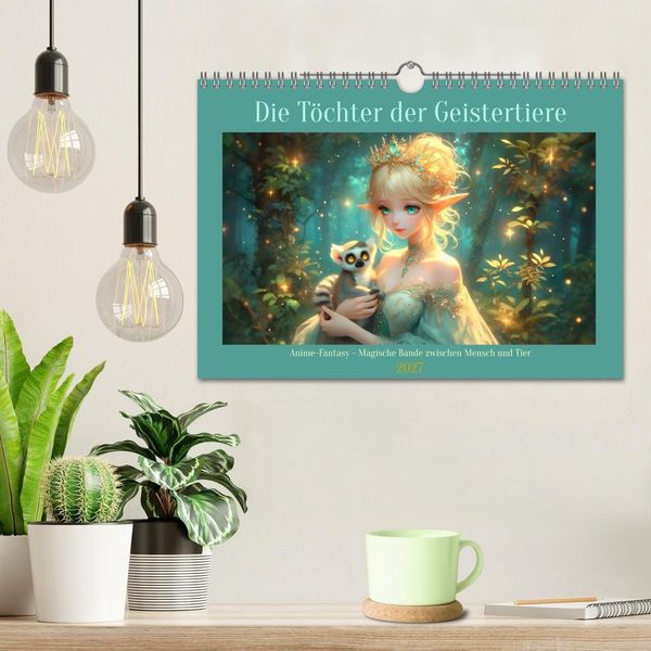 Produktbild: Die T&ouml;chter der Geistertiere (Wandkalender 2027 DIN A4 quer), CALVENDO Monatskalender