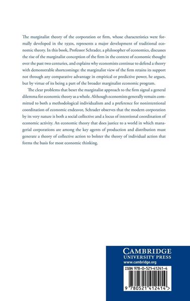 Produktbild: The Corporation as Anomaly
