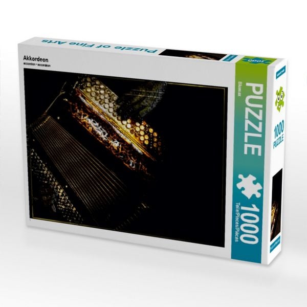 CALVENDO Puzzle Akkordeon | 1000 Teile Lege-Größe 64 × 48 cm Foto-Puzzle für glückliche Stunden
