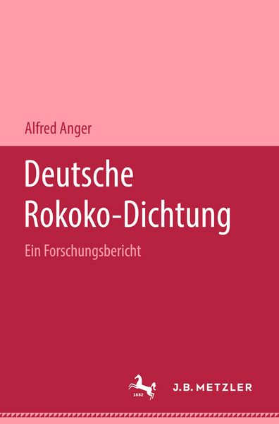 Produktbild: Deutsche Rokoko-Dichtung