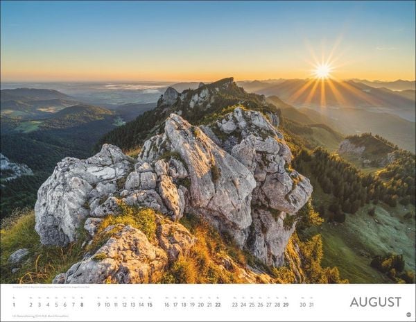 Produktbild: Faszination Alpen Posterkalender 2027
