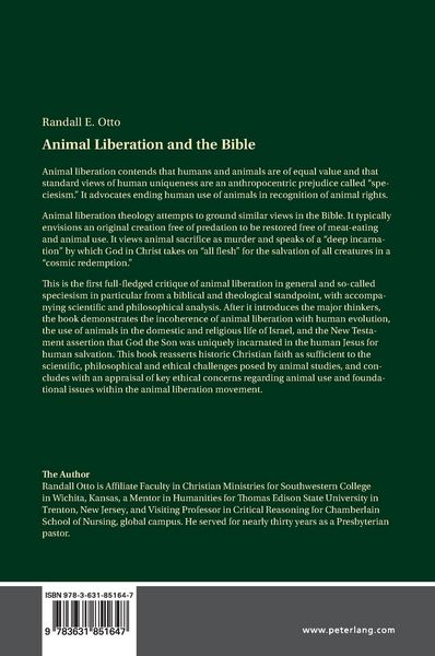Produktbild: Animal Liberation and the Bible
