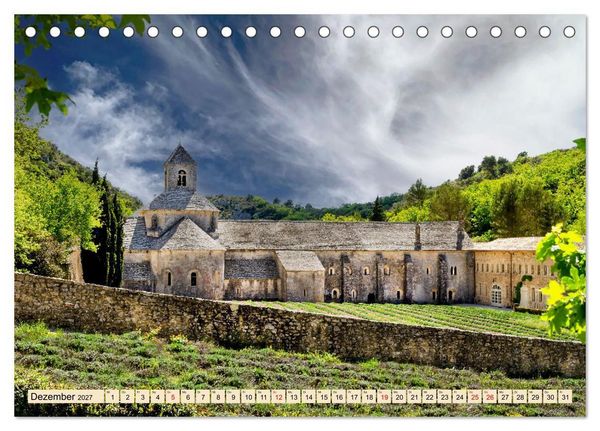 Produktbild: Provence. Licht und Lebensfreude (Tischkalender 2027 DIN A5 quer), CALVENDO Monatskalender
