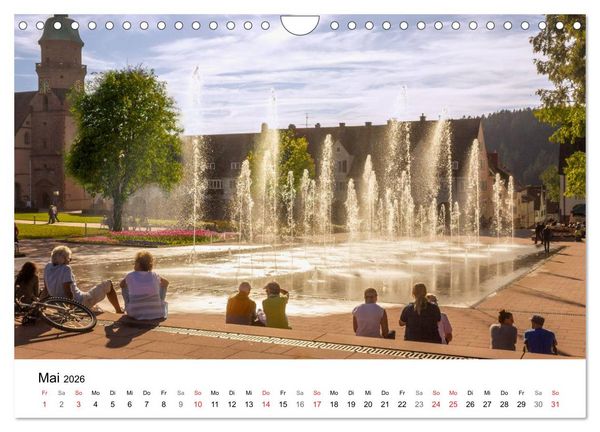 Produktbild: Freudenstadt im Schwarzwald ... ganz einfach sch&ouml;n (Wandkalender 2026 DIN A4 quer), CALVENDO Monatskalender