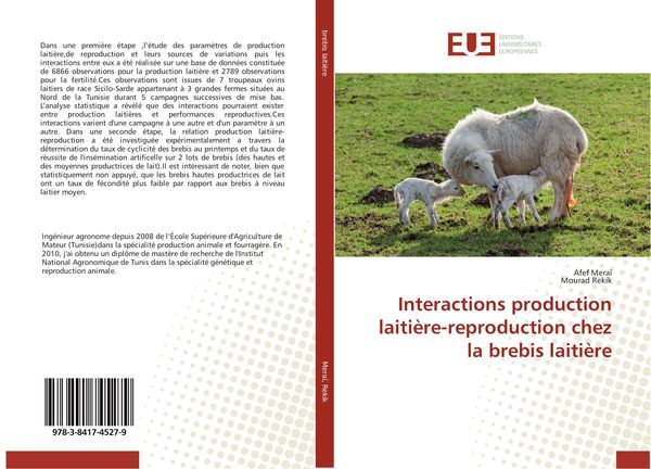 Produktbild: Interactions production laiti&egrave;re-reproduction chez la brebis laiti&egrave;re