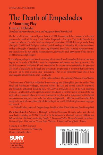 Produktbild: The Death of Empedocles
