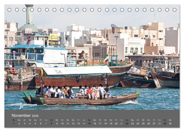 Produktbild: Dubai (Tischkalender 2026 DIN A5 quer), CALVENDO Monatskalender