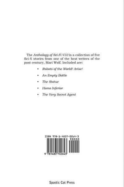 Produktbild: Anthology of Sci-Fi V33, the Pulp Writers - Mari Wolf