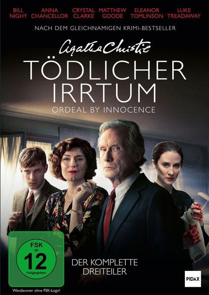 Produktbild: Agatha Christie: T&ouml;dlicher Irrtum (Ordeal by Innocence) / Starbesetzte Neuverfilmung des Agatha-Christie-Romans