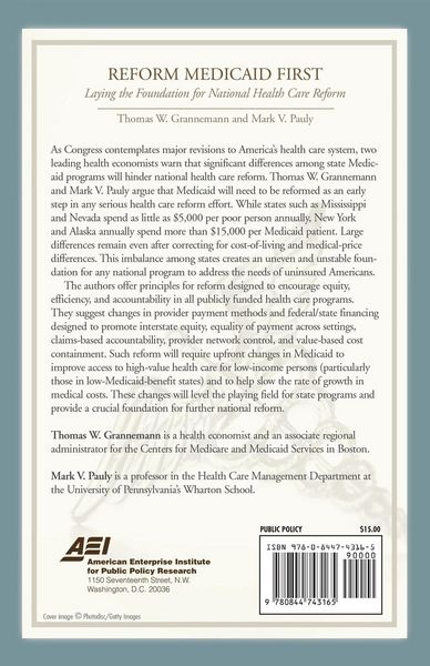 Produktbild: Reform Medicaid First: