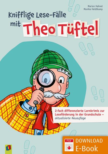 Produktbild: Knifflige Lese-F&auml;lle mit Theo T&uuml;ftel