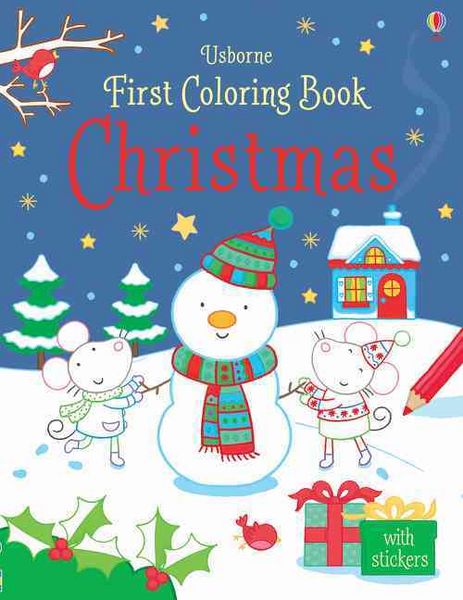 Produktbild: Greenwell, J: First Colouring Book Christmas