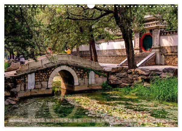 Produktbild: Palais et jardins imp&eacute;riaux &agrave; P&eacute;kin (Calendrier mural 2026 DIN A3 vertical), CALVENDO calendrier mensuel