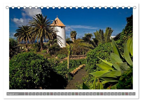 Produktbild: Aus dem Meer geboren - Lanzarote (Tischkalender 2027 DIN A5 quer), CALVENDO Monatskalender