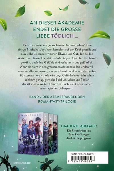 The Romeo & Juliet Society, Band 2 - Schlangenkuss