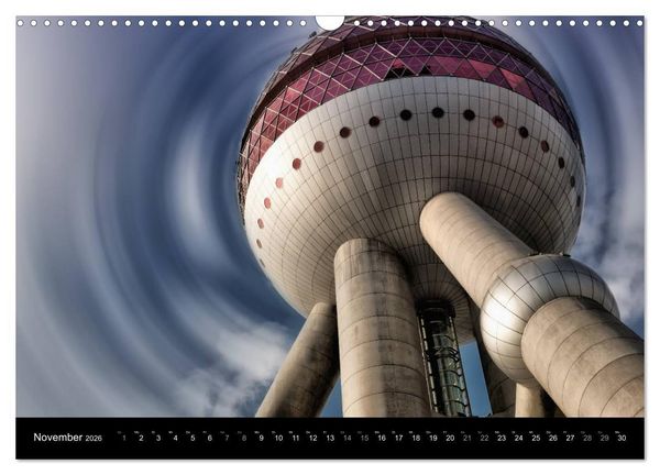 Produktbild: SHANGHAI - ohne Filter (Wandkalender 2026 DIN A3 quer), CALVENDO Monatskalender