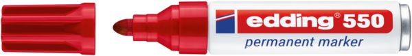 Produktbild: EDDING&reg; Permanent Marker 550, rot