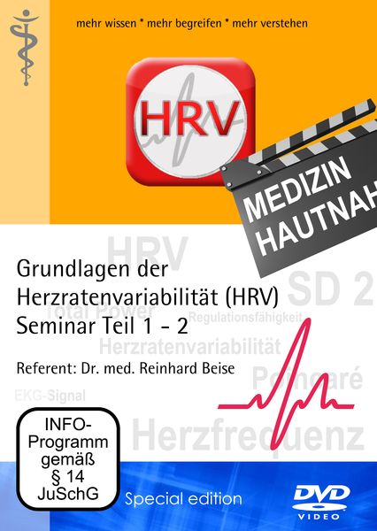 Produktbild: Grundlagen der Herzratenvariabilit&auml;t (HRV) Seminar Teil 1 - 2 Referent: Dr. med. Reinhard Beise