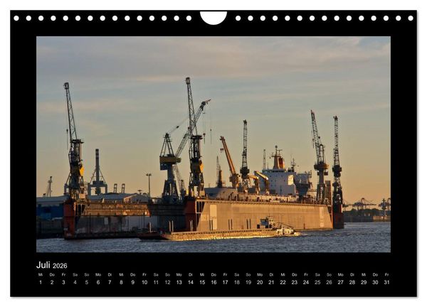 Produktbild: Hamburg - Impressionen (Wandkalender 2026 DIN A4 quer), CALVENDO Monatskalender