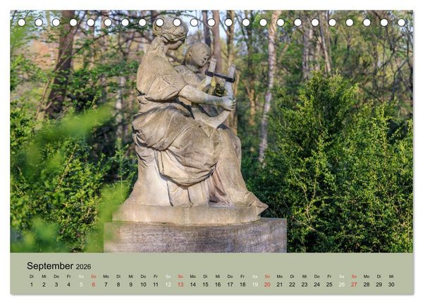 Produktbild: Gro&szlig;er Tiergarten Berlin - Von Dichtern und Komponisten (Tischkalender 2026 DIN A5 quer), CALVENDO Monatskalender