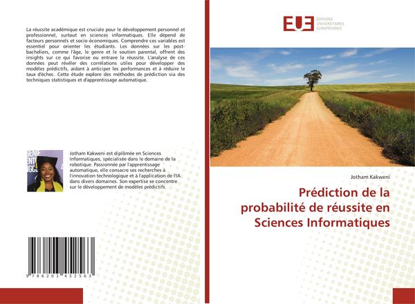 Produktbild: Pr&eacute;diction de la probabilit&eacute; de r&eacute;ussite en Sciences Informatiques