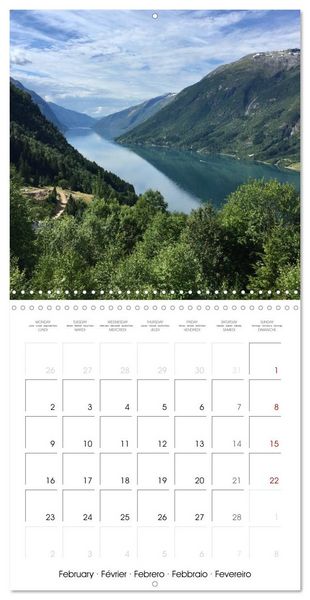 Produktbild: Norway Glory (Wall Calendar 2026 12 &times; 12 Inch) CALVENDO 12 Month Wall Calendar