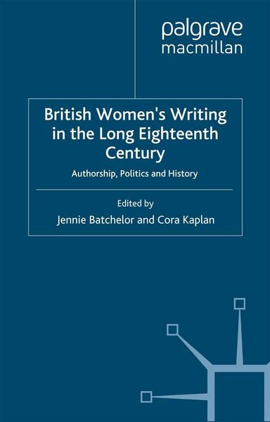 Produktbild: British Women's Writing in the Long Eighteenth Century