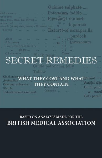 Produktbild: Secret Remedies - What They Cost and What They Contain