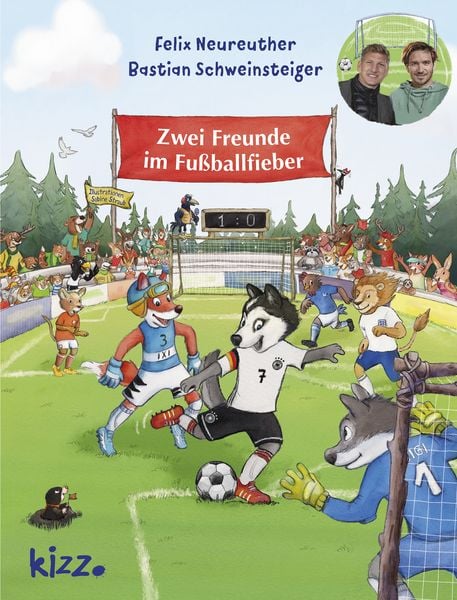 Produktbild: Zwei Freunde im Fußballfieber