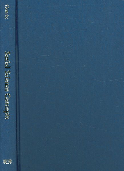 Produktbild: Social Science Concepts: A User's Guide