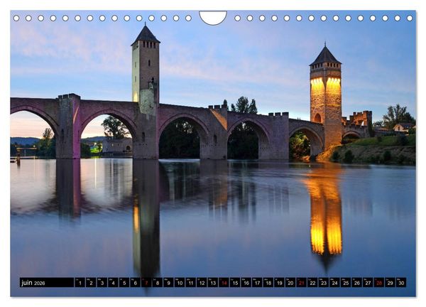 Produktbild: Collection Terre OCCITANIE (Calendrier mural 2026 DIN A4 vertical), CALVENDO calendrier mensuel