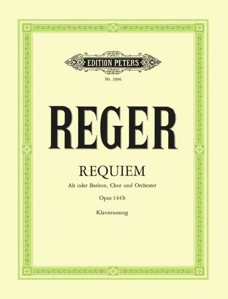 Produktbild: "Requiem" op. 144b