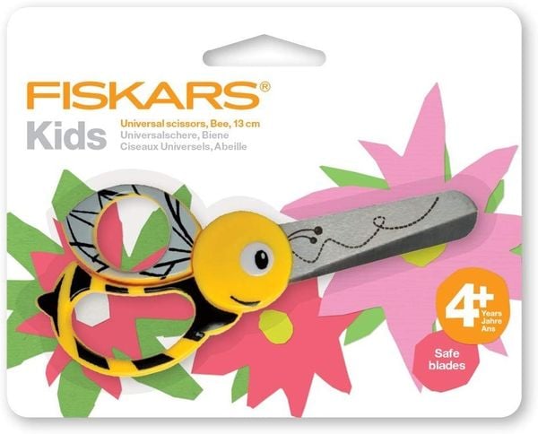 FISKARS Kinder Tierschere Biene