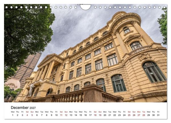Produktbild: RIO DE JANEIRO Contrasts. Colors. Light. (Wall Calendar 2027 DIN A4 landscape), CALVENDO 12 Month Wall Calendar