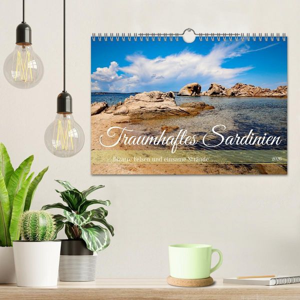 Produktbild: Traumhaftes Sardinien (Wandkalender 2026 DIN A4 quer), CALVENDO Monatskalender