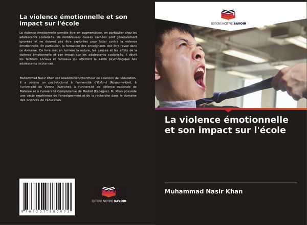 Produktbild: La violence &eacute;motionnelle et son impact sur l'&eacute;cole