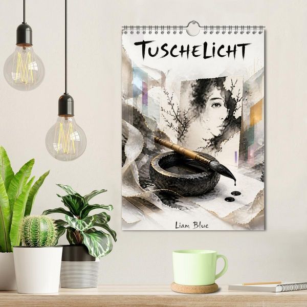Produktbild: Tuschelicht (Wandkalender 2027 DIN A4 hoch), CALVENDO Monatskalender