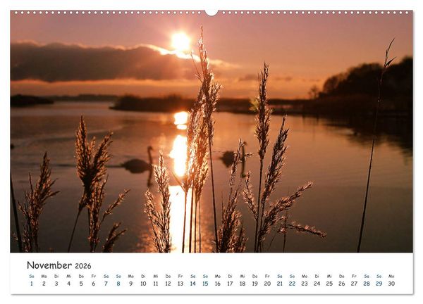 Produktbild: S&uuml;dost R&uuml;gen 2026 (hochwertiger Premium Wandkalender 2026 DIN A2 quer), Kunstdruck in Hochglanz