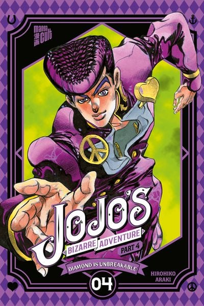 JoJo's Bizarre Adventure - Part 4 Diamond is Unbreakable 04, Taschenbuch von Hirohiko Araki, Manga Cult, 978-3-7573-0379-2