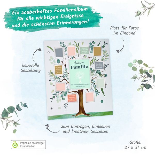 Produktbild: Tr&ouml;tsch Album Unsere Familie