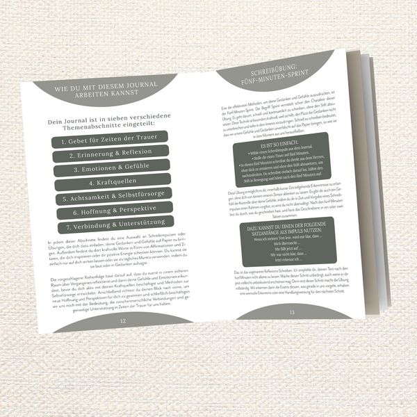Produktbild: Trauerjournal