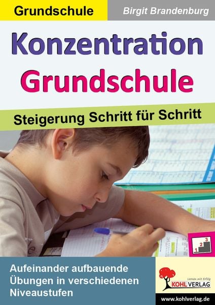 Produktbild: Konzentration Grundschule