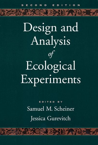 Produktbild: Design and Analysis of Ecological Experiments