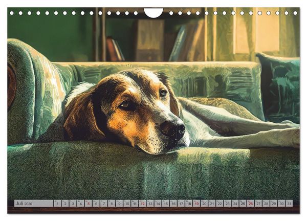 Produktbild: Nope - Heute Nicht (Wandkalender 2026 DIN A4 quer), CALVENDO Monatskalender