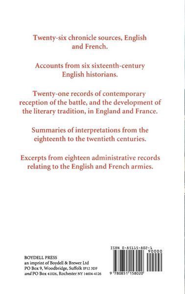Produktbild: The Battle of Agincourt